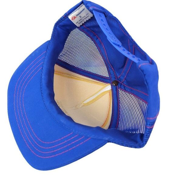 Pan Western Corp Trucker Hat Mens One Size Vintage 80s Trucking Snapback Cap - Picture 6 of 7